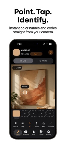 Color Match Identifier iPhone screenshot