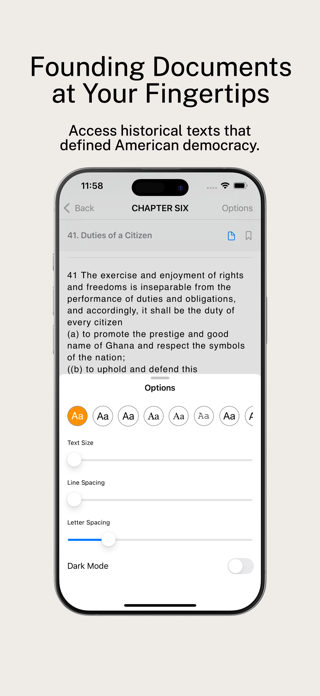Ghanaian Constitution Screenshot 5 of 5