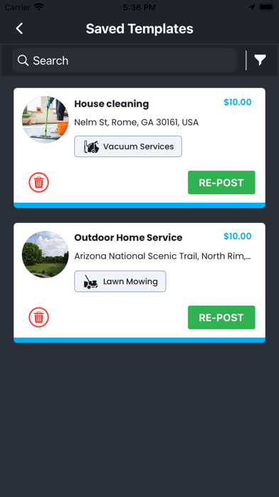 App screenshot