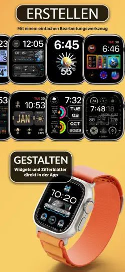 Screenshot von Clockology Zifferblätter auf dem iPhone 3