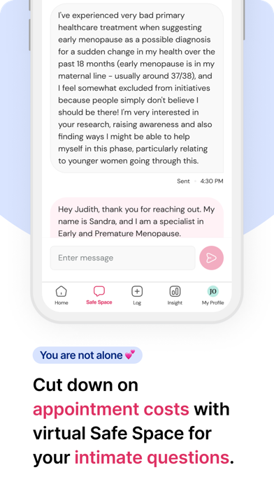 MIMOSA - Menopause Health Screenshot
