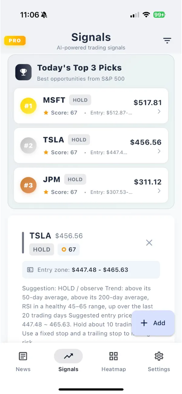 #2. SmartAlpha (iOS) Podle: Zhao Chen