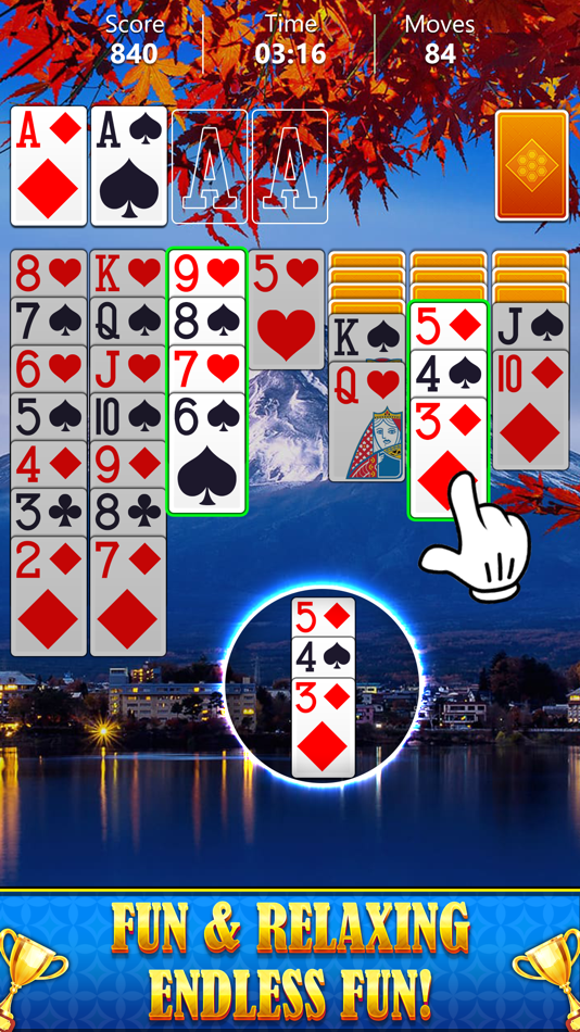 #2. Solitaire - Classic & Offline (iOS) Ved: MOBILIX SOLUTIONS PRIVATE LIMITED