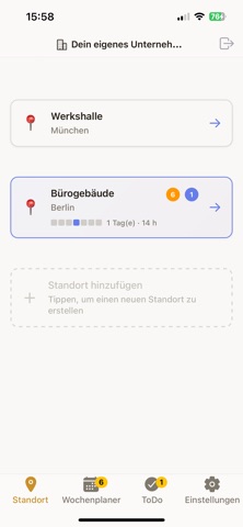 PlanHub - Tagesmanager Screenshot 2 of 3