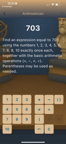 Arithmetician Screenshot 1 of 3
