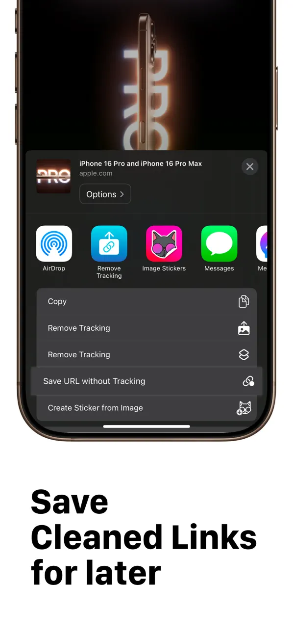#2. Remove Tracking (iOS) Ved: Laszlo Tuss