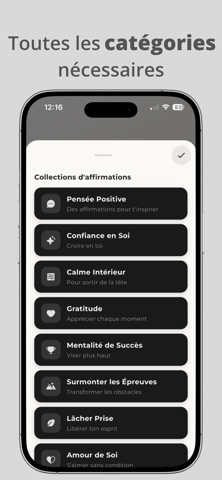 Affirmation Pensée Positive screenshot