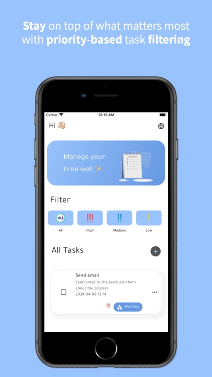 Todo List- Manage your time screenshot-3