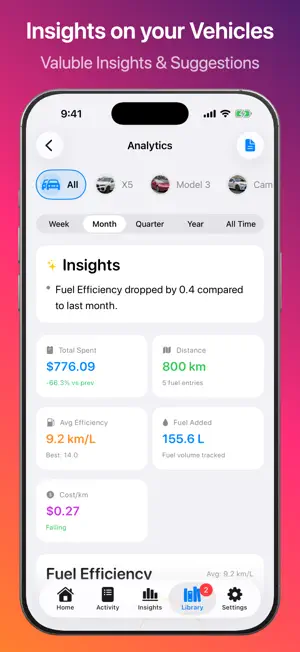 DriveVault - Vehicle Log screenshot 3