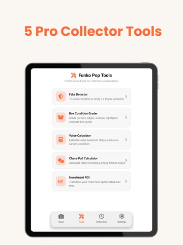 Pop Value Scanner for Funko iPad screenshot