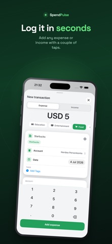 Spend Pulse: Money Tracker Screenshot 7 of 7