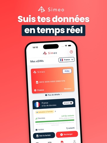 Simeo - eSIM de voyage ipad screenshot 4