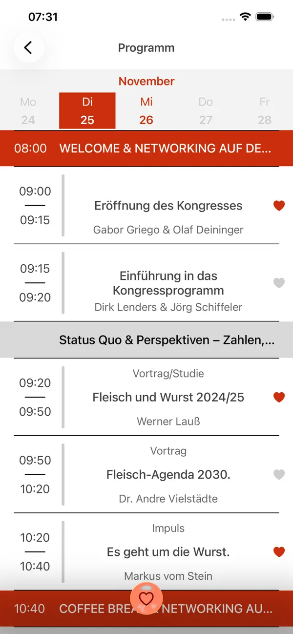 Screenshot #2 pour Deutscher Fleisch Kongress