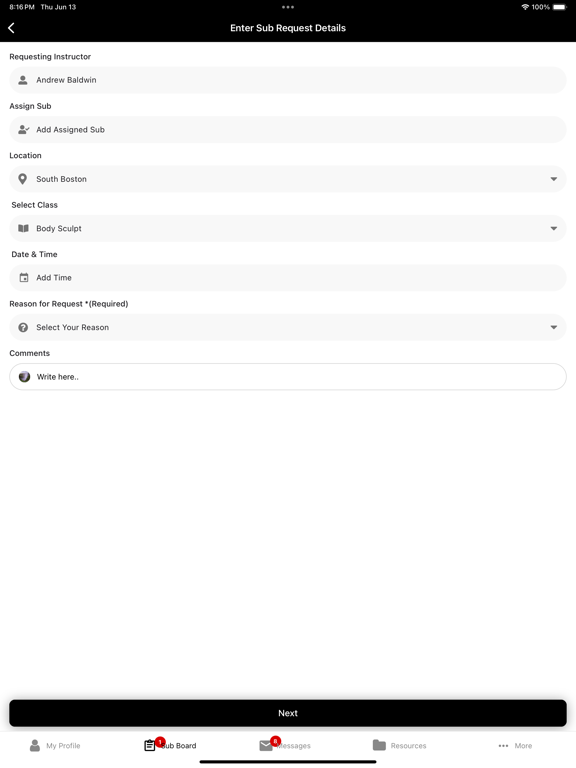 Screenshot #5 pour NetGym App