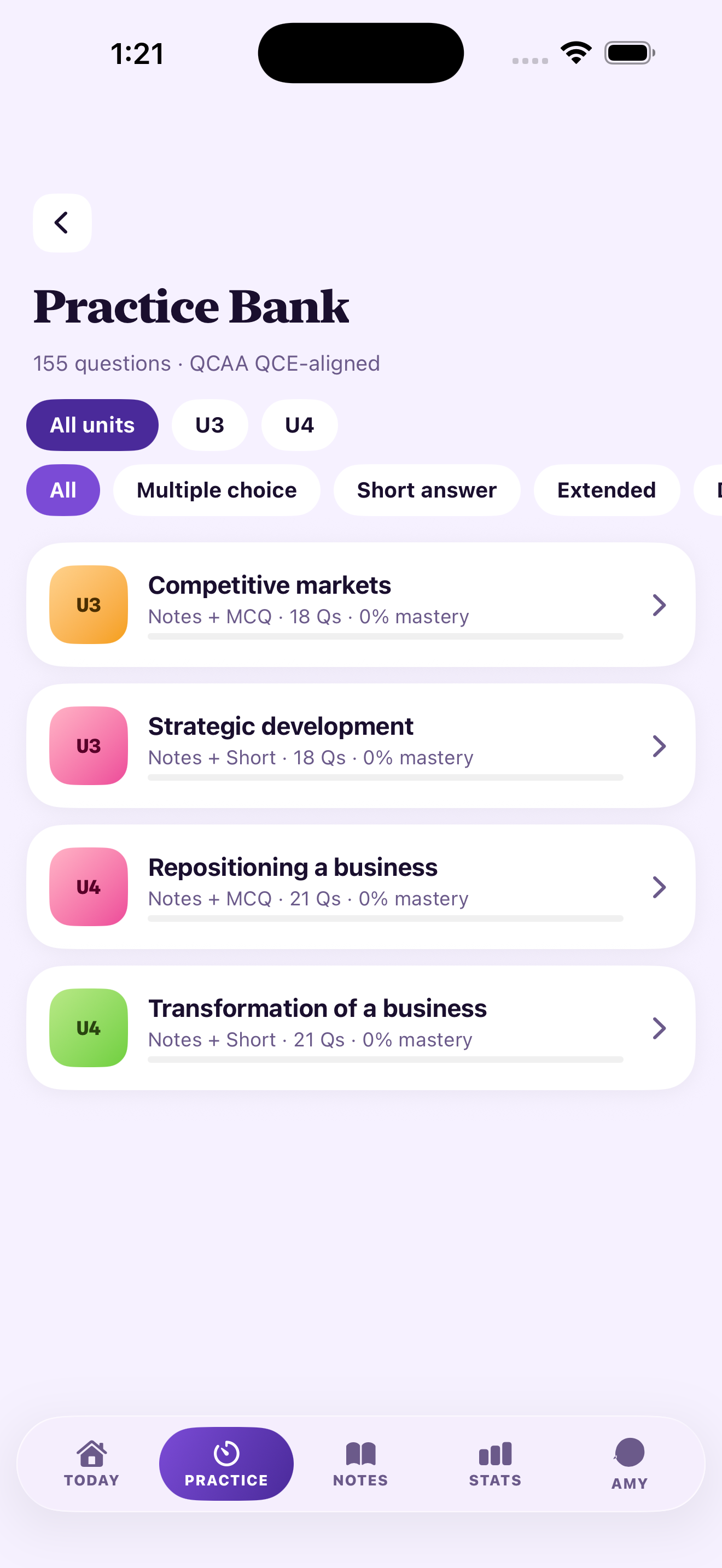 QCAA Study Business screenshot 5