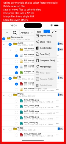 File Manager & PDF Merge Tool Screenshot 2 of 8