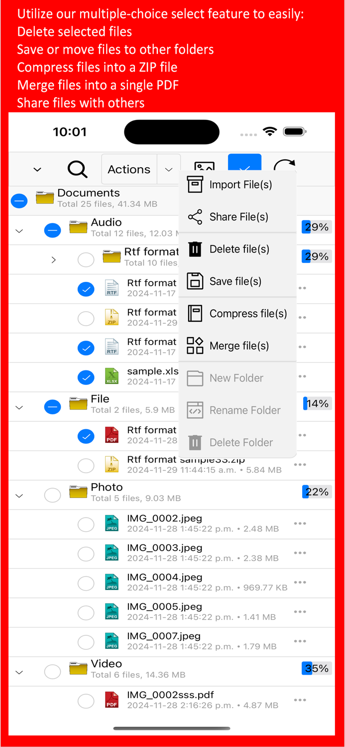 File Manager  PDF Merge Tool