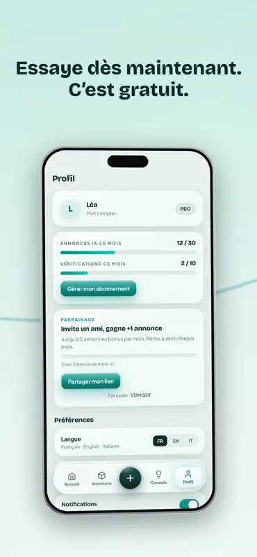 Vendly : Revente seconde main screenshot 6 of 6