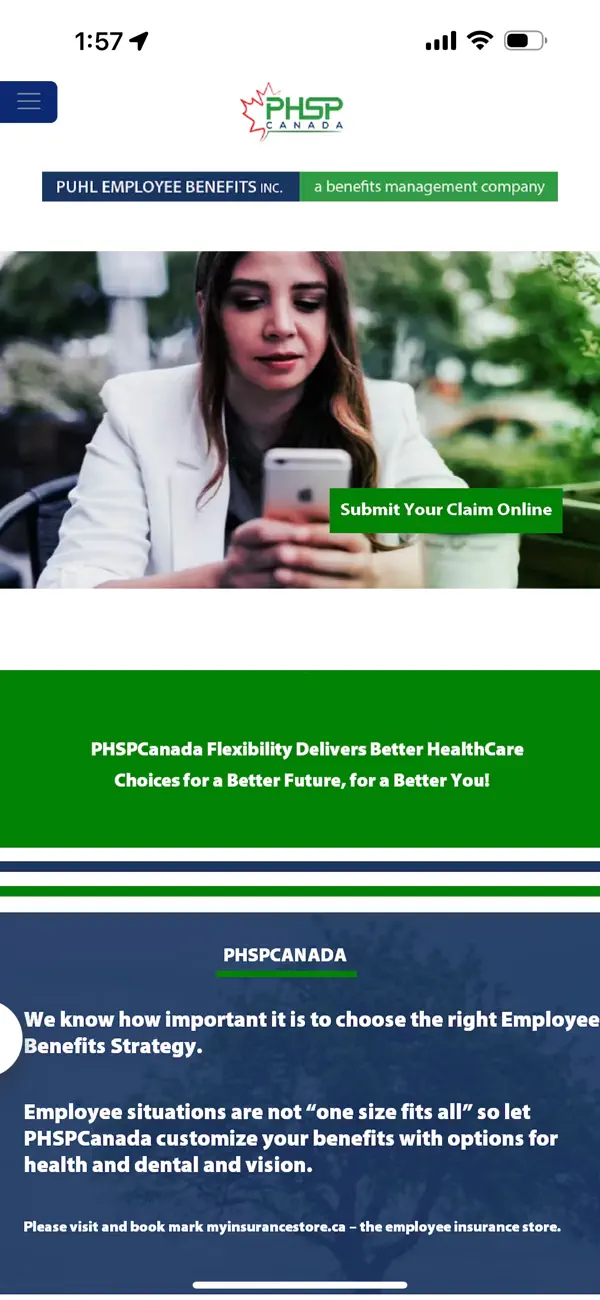 Screenshot #3 pour PHSPCanada Employee Benefits