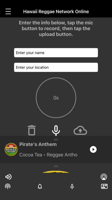 Hawaii Reggae Network iPhone screenshot 3 - Entertainment app