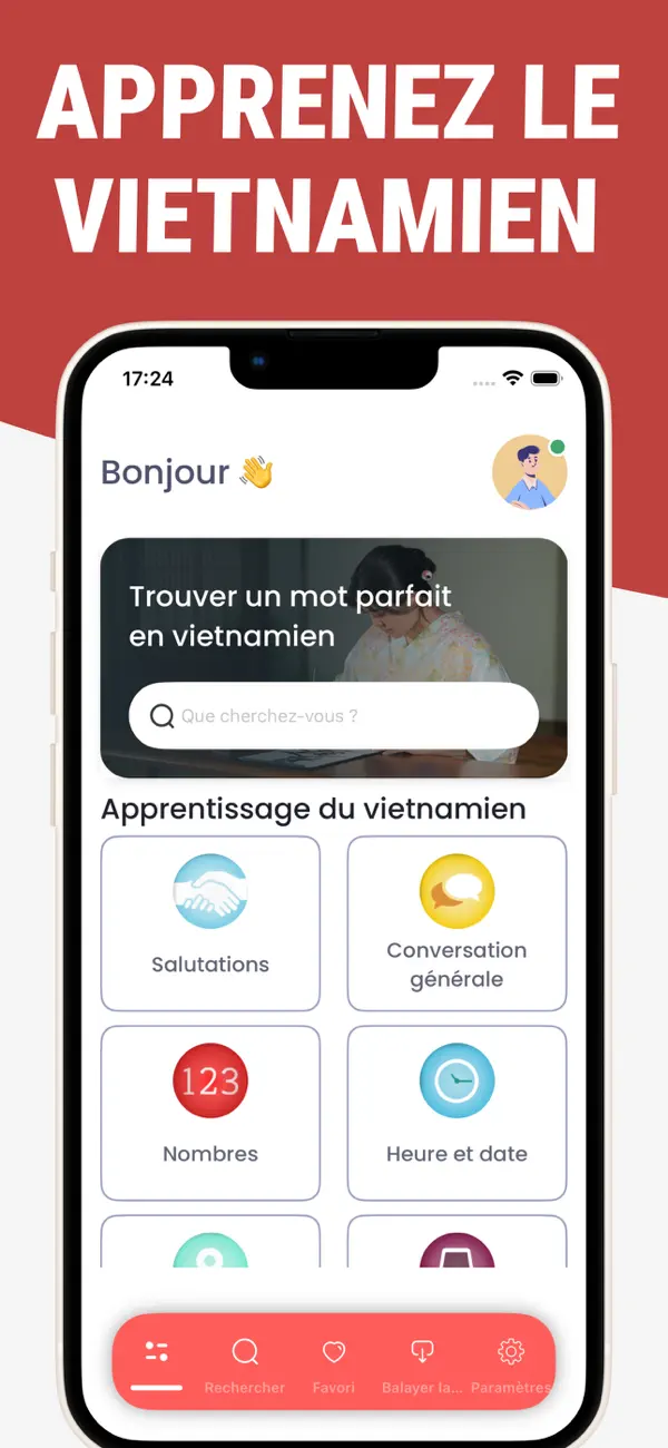 Screenshot #1 pour Apprendre le Vietnamien •