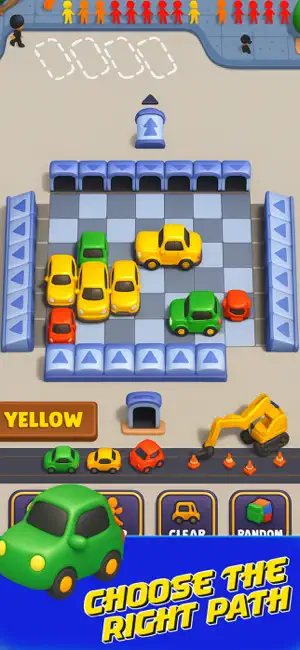 Color Car Escape: Bus Jam 3D screenshot 4