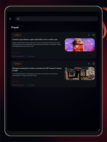 Fraud News Network iPad screenshot 4