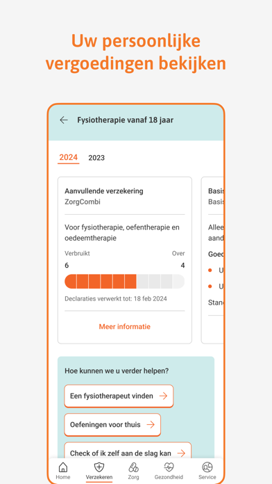 UnitedConsumers Zorg Screenshot