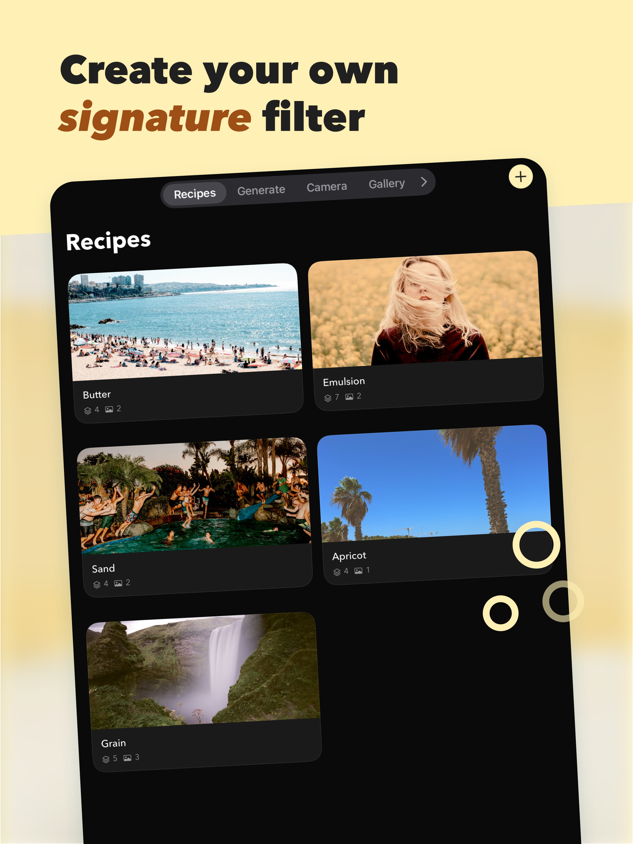 Recipes for Filters & Presets screenshot 7