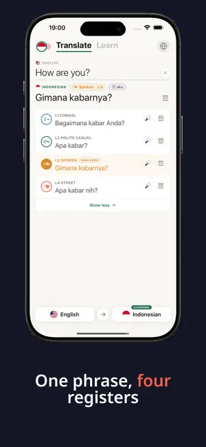 Slangua: Indonesian Dictionary screenshot 3