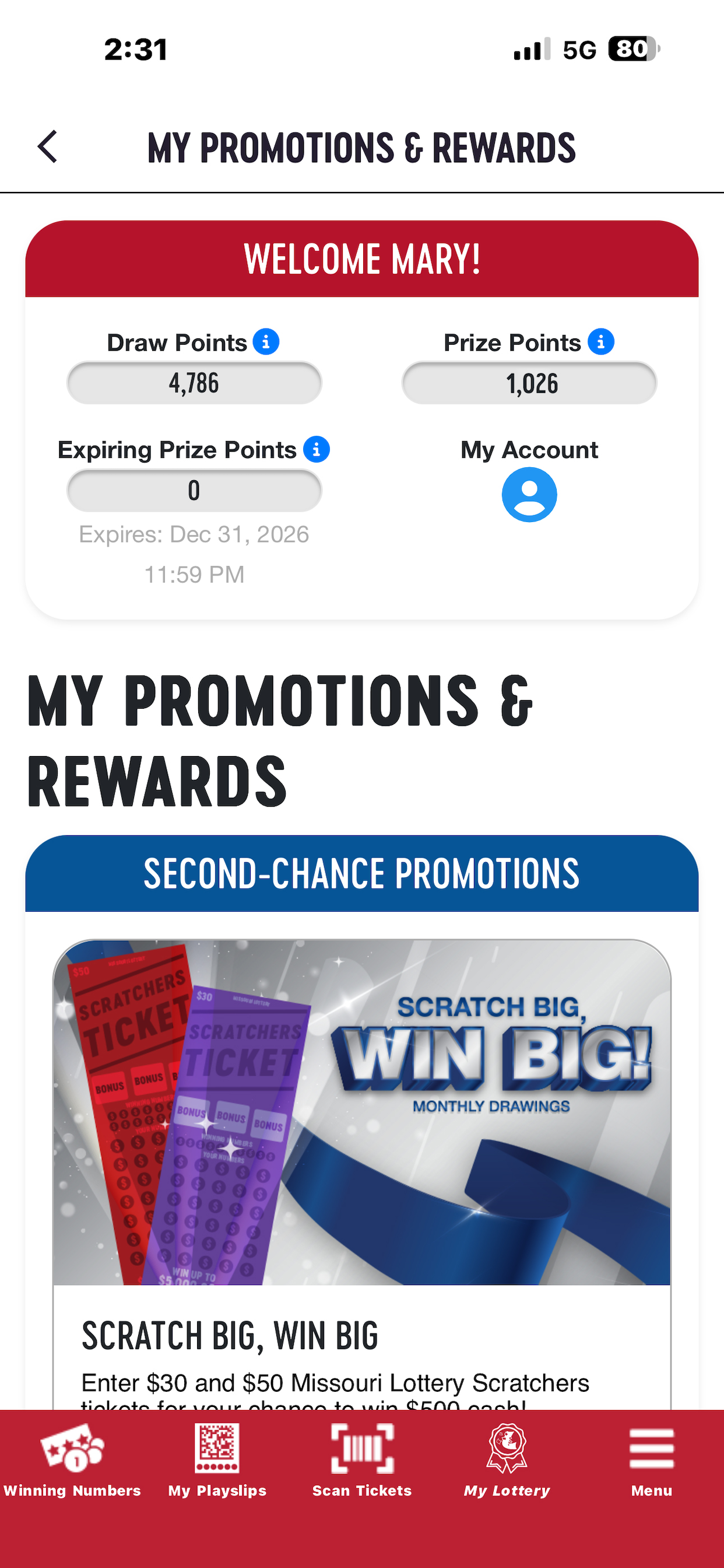 Missouri Lottery Official App screenshot 5