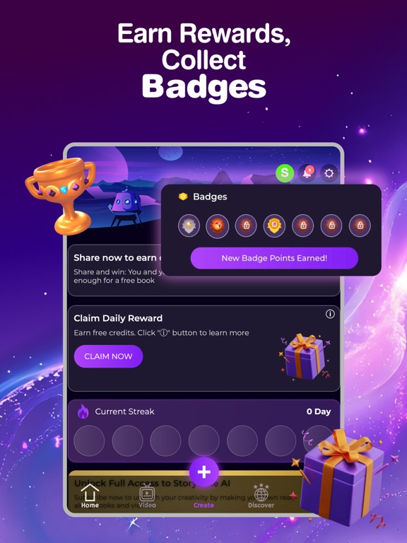 Storytime AI: Story Generator iPad screenshot 10 - Book app