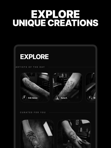 INK.AI - Tattoo Design Maker iPad screenshot
