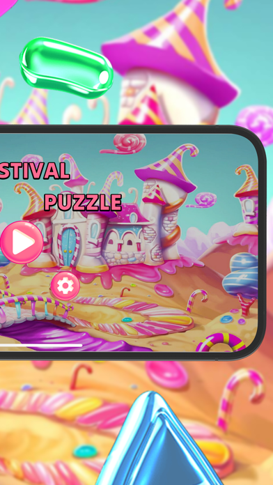 Candy Festival Puzzle Screenshot
