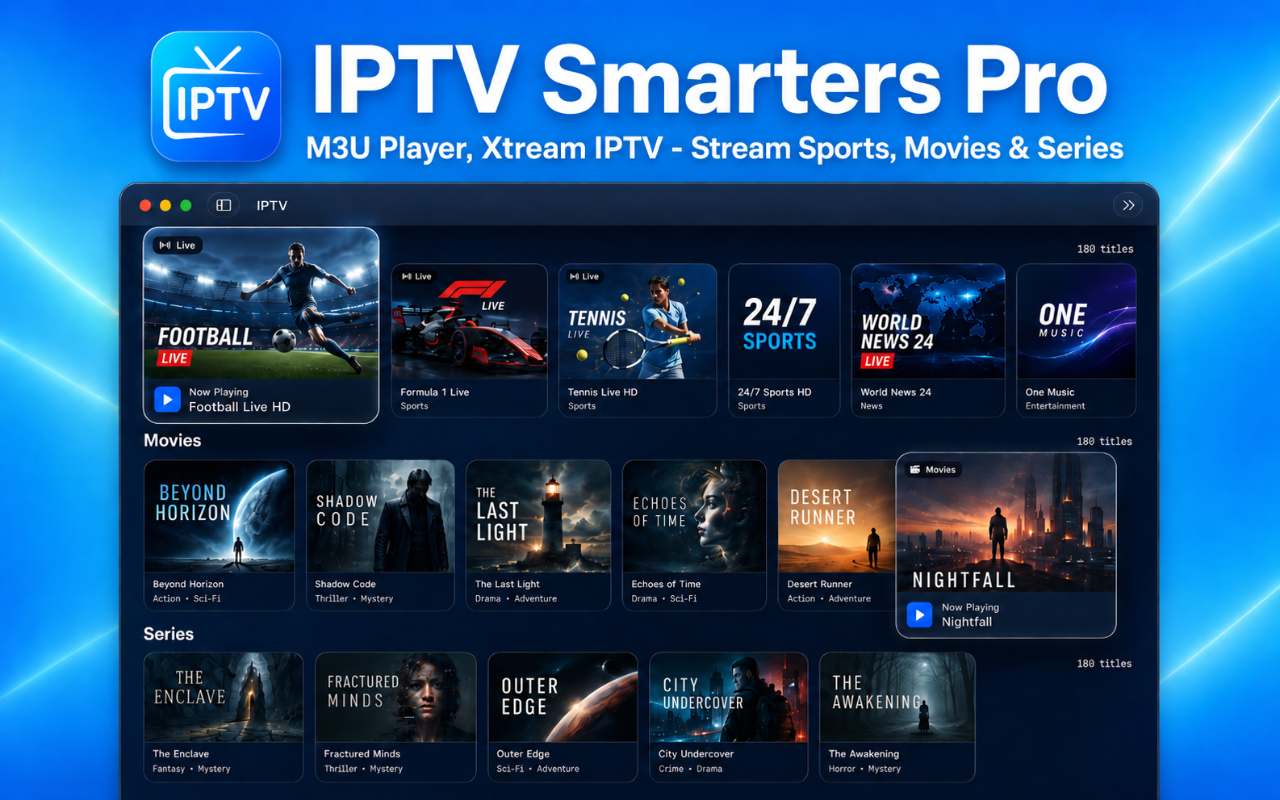 IPTV Smarters Pro Smart Player screenshot 8