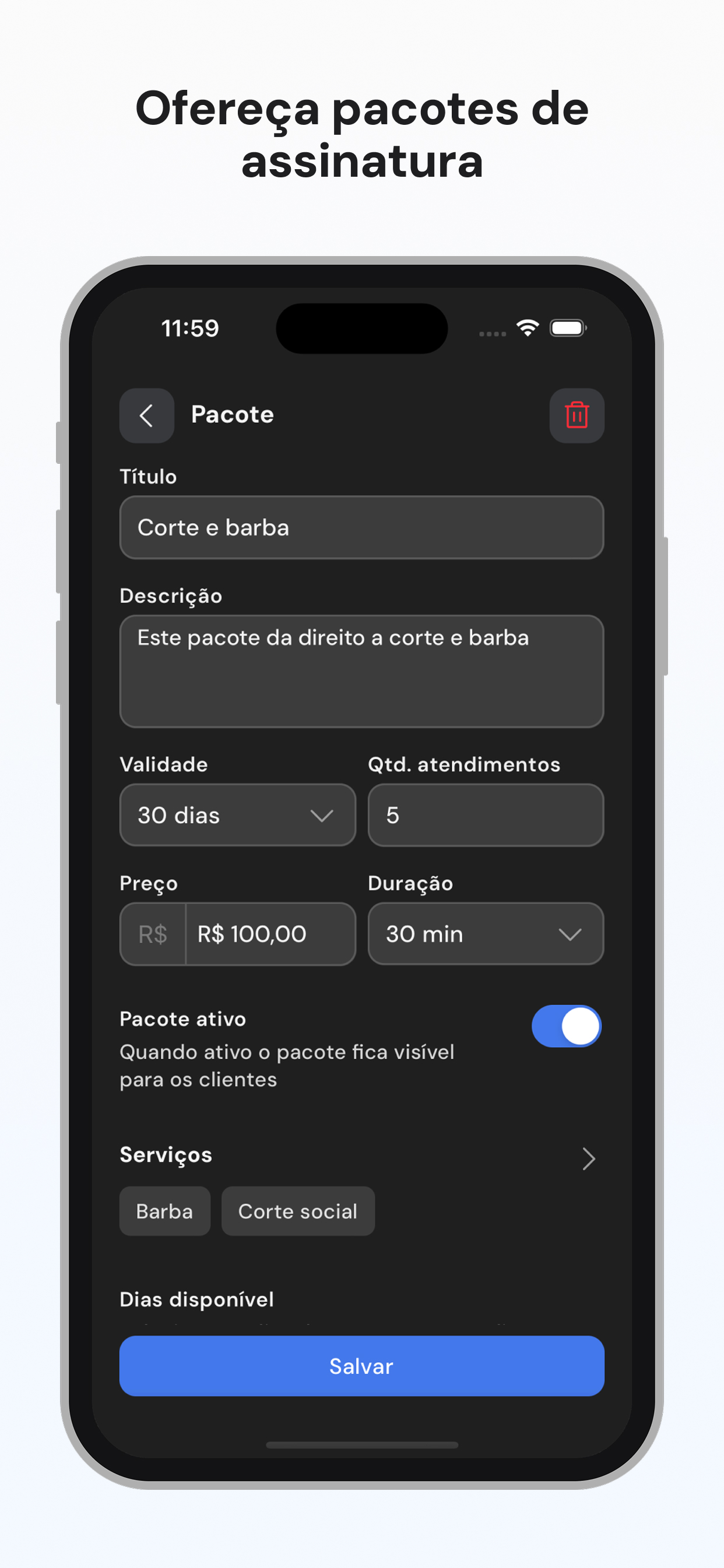 EuAgendo: Barbearia e Salão screenshot 6