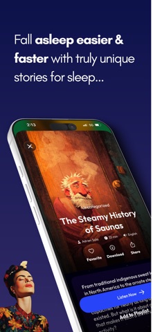 WikiSleep: Sleep Stories iPhone screenshot