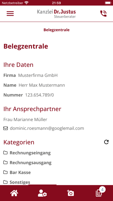 Screenshot #2 pour Kanzlei Dr. Justus