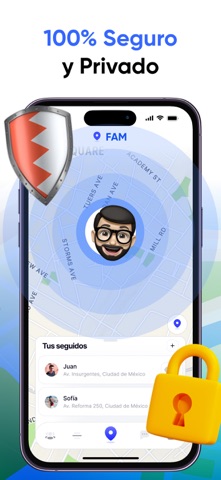 FAM: Rastreador Familiar iPhone screenshot 5