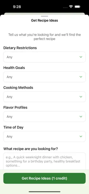 Recipe Adapt screenshot 2