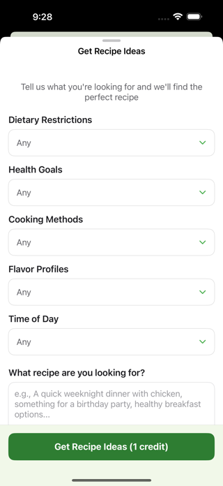 Recipe Adapt Screenshot 2 of 10