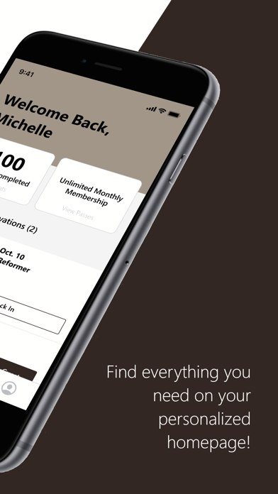 Rhoë Pilates iPhone screenshot 2 - Health & Fitness app