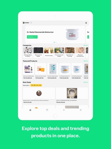 Uhuru Market iPad screenshot