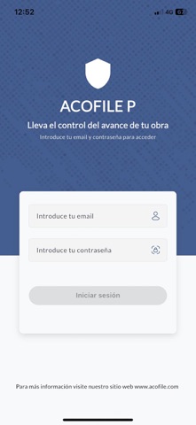 Acofile P screenshot
