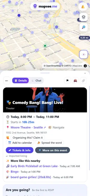 mapsee.me: events near you screenshot 3