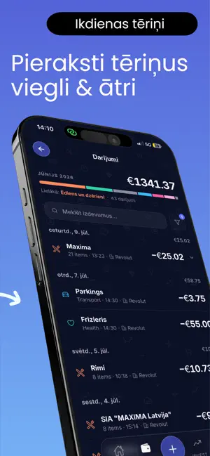 Taupi Budget screenshot 2