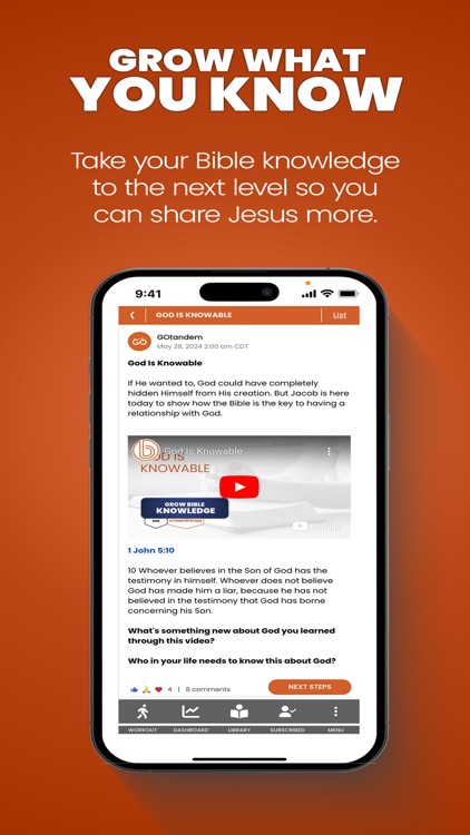 GOtandem Spiritual Fitness App