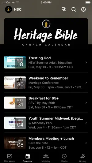 Heritage Bible Lincoln, NE screenshot 2