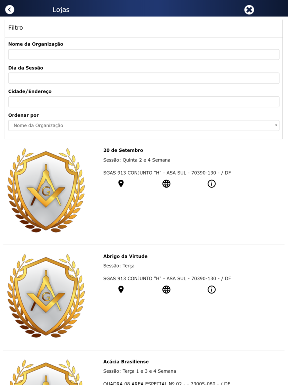 GODF app screenshot 3