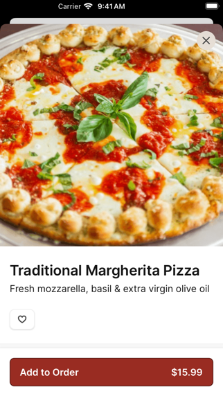 Champions Pizza & Restaurant iPhone screenshot 3 - Food & Drink app